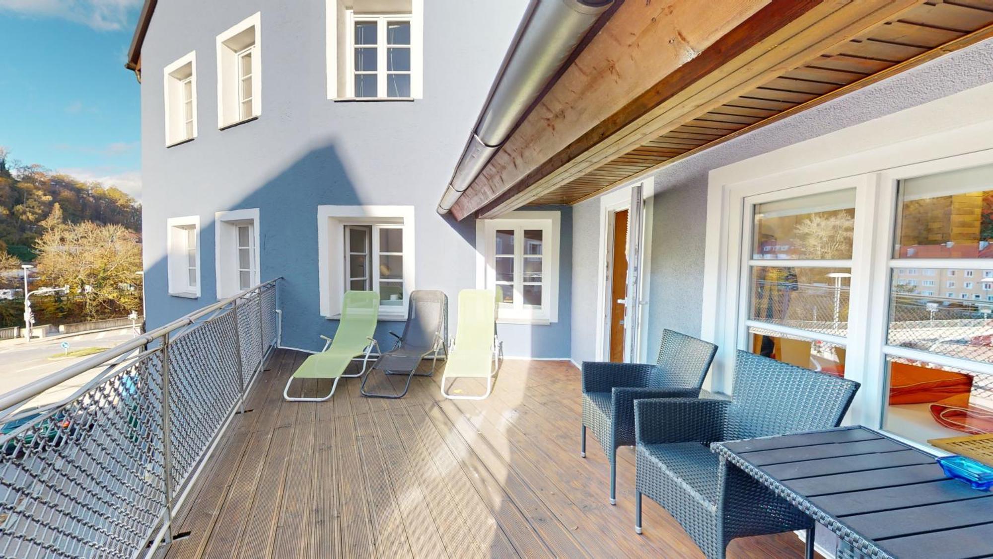 Hufschmieds Bleibe Apartment Passau Exterior foto